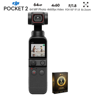 DJI Pocket 2, Basic Black (Open-box) with CPS 1 Year Warranty