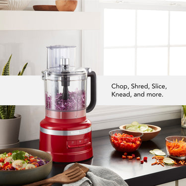 KitchenAid 13-Cup All In One Food Processor, Empire Red