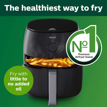 Philips Premium Airfryer XXL with Fat Removal Technology, HD9630/98, Black