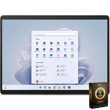 Microsoft Surface Pro 9 13" Touch Tablet Intel i7 16/512GB OPEN BOX + 1 Year Warranty Pack