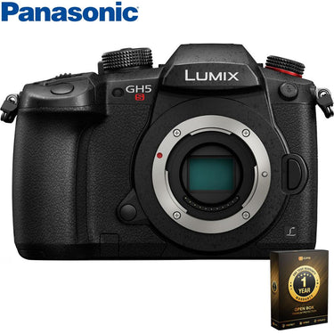 Panasonic LUMIX GH5S 10.2MP C4K Mirrorless ILC Camera Body OPEN BOX + 1 Year Warranty Pack