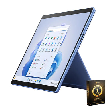 Microsoft Surface Pro 9 13" Tablet, Intel i5, 16GB/256GB OPEN BOX + 1 Year Warranty Pack
