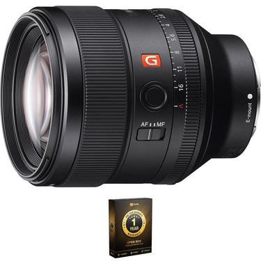 Sony FE 85mm F1.4 GM Full Frame E-Mount Lens (OPEN BOX) with CPS 1 Year Warranty