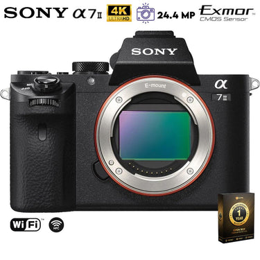 Sony Alpha 7II Mirrorless Camera Body (OPEN BOX) with CPS 1 Year Warranty