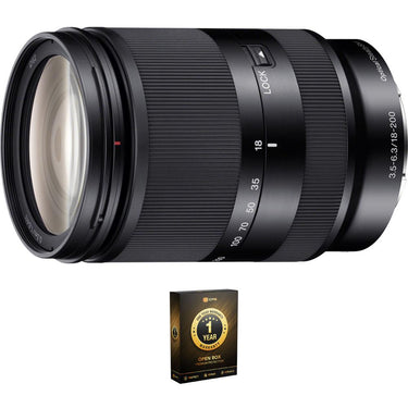 Sony Zoom lens 18mm-200mm f/3.5-5.6 OSS (OPEN BOX) with CPS 1 Year Warranty