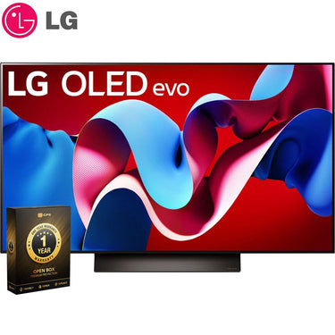 LG 48 Inch Class OLED evo C4 Series Smart TV 4K 2024 Open Box + 1 Year Warranty