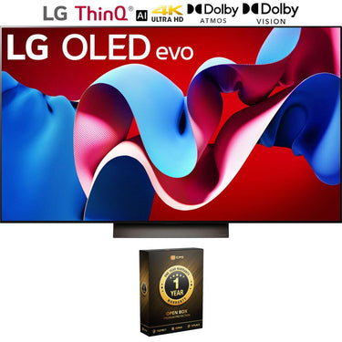 LG 77" OLED evo C4 Series 4K Smart TV 2024 (OPEN BOX) with CPS 1 Year Warranty