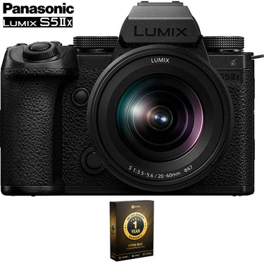 Panasonic Lumix S5IIX Mirrorless Camera + 20-60mm Lens (OPEN BOX) with CPS 1 Year Warranty