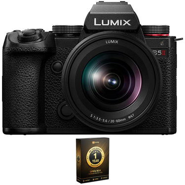 Panasonic Lumix S5II Mirrorless Camera + 20-60mm Lens (OPEN BOX) with CPS 1 Year Warranty