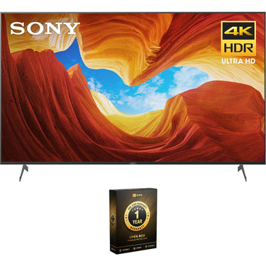 Sony 85" X900H 4K UHD LED Smart TV, 2020 (OPEN BOX) with CPS 1 Year Warranty