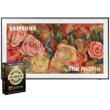 Samsung 50 inch The Frame QLED 4K Smart TV 2024 + 26 Months Protection Pack Bundle