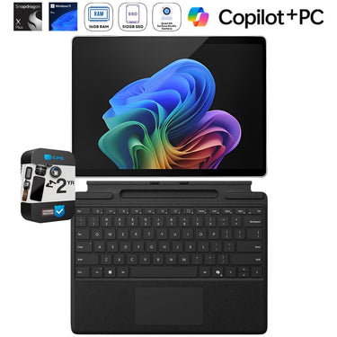 Microsoft Surface Pro Copilot+ PC 13" 16/512GB, Platinum w/ Keyboard + 2 Year Warranty