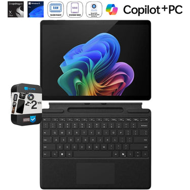 Microsoft Surface Pro Copilot+ PC 13" 16GB/512GB, Black w/ Keyboard + 2 Year Warranty