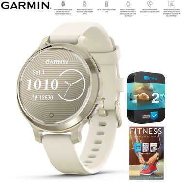 Garmin Lily 2 Active Smartwatch Gold with 2 Year Warranty and Fitness Suite