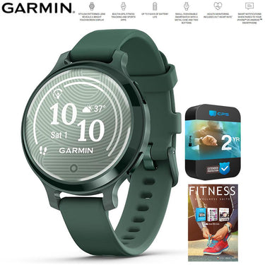 Garmin Lily 2 Active Smartwatch Jasper Green + 2 Year Warranty and Fitness Suite