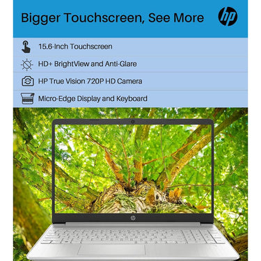 HP 15-fd0629ds 15.6" Intel N-Series N100 4GB/128GB Touch Laptop - Refurbished