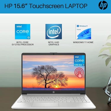 HP 15-fd0629ds 15.6" Intel N-Series N100 4GB/128GB Touch Laptop - Refurbished