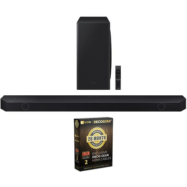 Samsung Q-series 5.1.2ch Wireless Soundbar 2024 + 26 Months Protection Pack Bundle