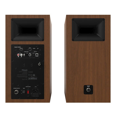 Klipsch The Sevens 6.5" Powered Speakers, Heritage Design, Bluetooth, Walnut (Pair)