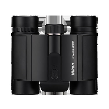 Nikon STABILIZED 10x25 S Binoculars with Image Stabilization, Compact, Waterproof