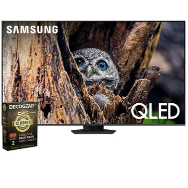 Samsung 65 Inch QLED 4K Smart TV 2024 with 12 Months Protection Pack