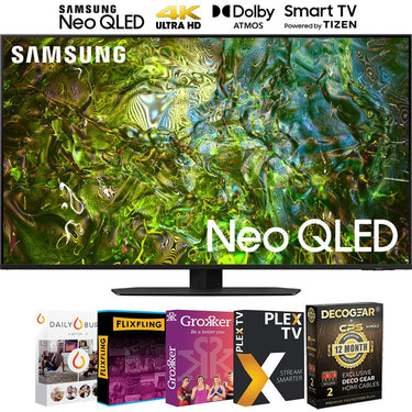 Samsung QN43QN90DA 43" Neo QLED 4K TV 2024 +12 Months Protection & Movies Streaming Pack