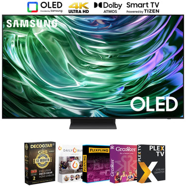Samsung QN48S90DA 48" OLED 4K Smart TV (2024) +12 Month Protection & Streaming Pack