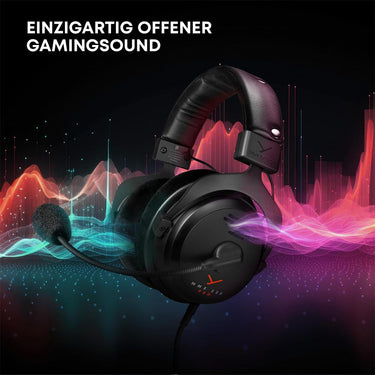 BeyerDynamic MMX 330 Pro Open-back Gaming Headset w/ Audio Essentials Bundle
