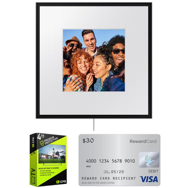 Samsung Photo Music Frame Smart Speaker (2024) w/ 4 Year Warranty + Gift Card Bundle