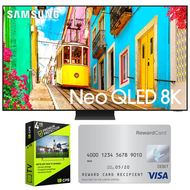 Samsung 85" Neo QLED 8K Smart TV 2024 w/ 4 Year Warranty + $100 Gift Card Bundle