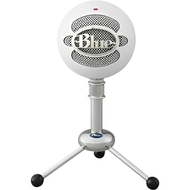 Blue Microphones Snowball USB Condenser Microphone, White (988-000073)