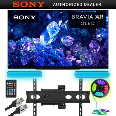 Sony Bravia XR A90K 48" 4K HDR OLED Smart TV w/ Monster TV Wall Mounting Bundle