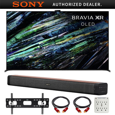 Sony BRAVIA XR A95L 77" QD-OLED 4K HDR Smart TV 2023 w/ Deco Home 60W Soundbar Bundle