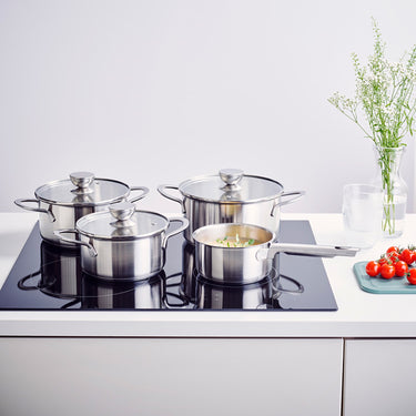 Brabantia Futura 7 Piece Cookware Set, Stainless Steel
