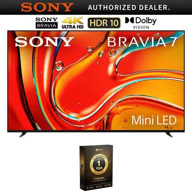 Sony BRAVIA 7 75" 4K HDR QLED Mini-LED TV 2024 (OPEN BOX) with CPS 1 Year Warranty