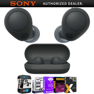 Sony WF-C700N Truly Wireless In-Ear Headphones, Black w/ 3 Year Warranty Bundle