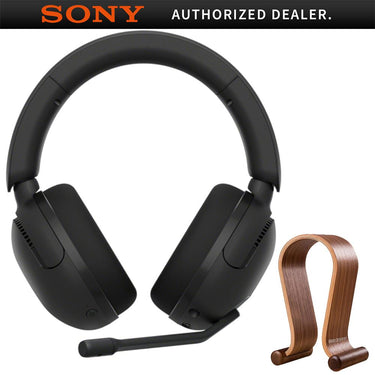 Sony INZONE H5 Wireless Noise Cancelling Gaming Headset +Wood Headphone Display Stand