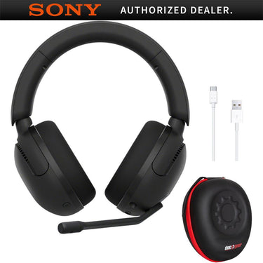 Sony INZONE H5 Wireless Noise Cancelling Gaming Headset (Black) Bundle with Case