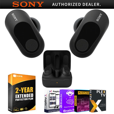 Sony INZONE Buds Truly Wireless Gaming Earbuds, Black Bundle with 2 YR Warranty