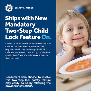 GE 2.0 Cu. Ft. Capacity Countertop Microwave Oven - Open Box