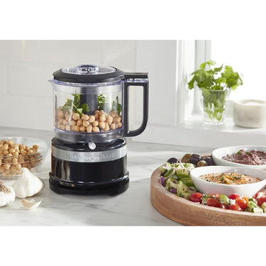 KitchenAid MIni 3.5 Cup Food Chopper Food Processor, Black  - Open Box