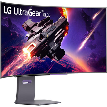 LG 45 inch UltraGear 1440p 240 Hz OLED Curved Gaming Monitor  - Open Box