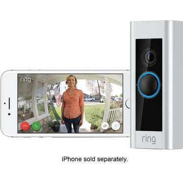 Ring Wired Doorbell Plus (Video Doorbell Pro) bundle with Ring Chime Pro - Open Box