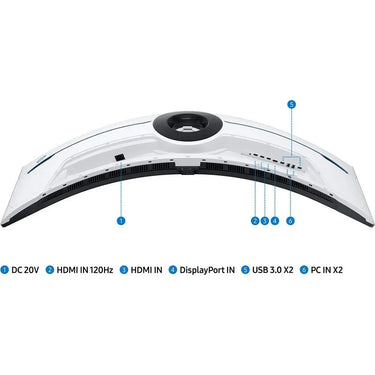 Samsung 57" Odyssey Neo G9 Dual 4K UHD Quantum MiniLED 240Hz HDR Curved Monitor OPEN BOX