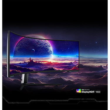 Samsung 57" Odyssey Neo G9 Dual 4K UHD Quantum MiniLED 240Hz HDR Curved Monitor OPEN BOX