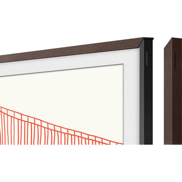 Samsung 43" The Frame Customizable Bezel - Modern Brown VG-SCFA43BWBZA - Open Box