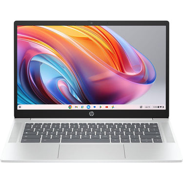 Hewlett Packard 14a-nf0050nr 14" Intel i3-N305 8GB/128GB Chromebook Laptop, Silver
