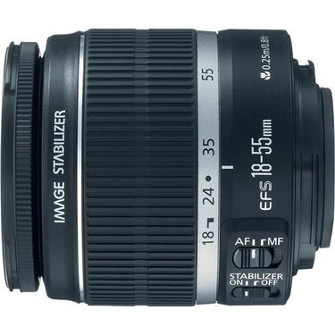 Canon EF-S 18-55mm f/3.5-5.6 IS II Lens With Canon 1-Year USA Warranty - Open Box