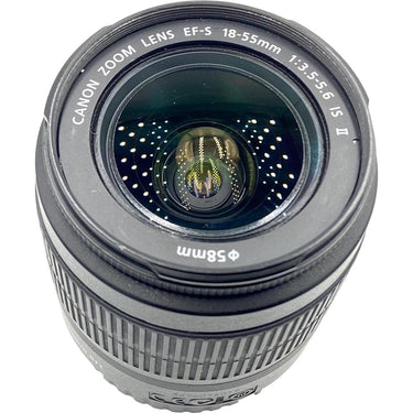 Canon EF-S 18-55mm f/3.5-5.6 IS II Lens With Canon 1-Year USA Warranty - Open Box