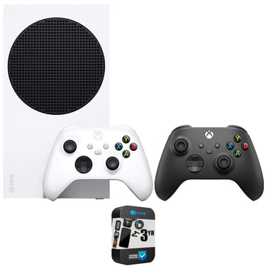 Microsoft Xbox Series S 512GB Gaming Console w/ Dual Controller + 3 Year Warranty Bundle